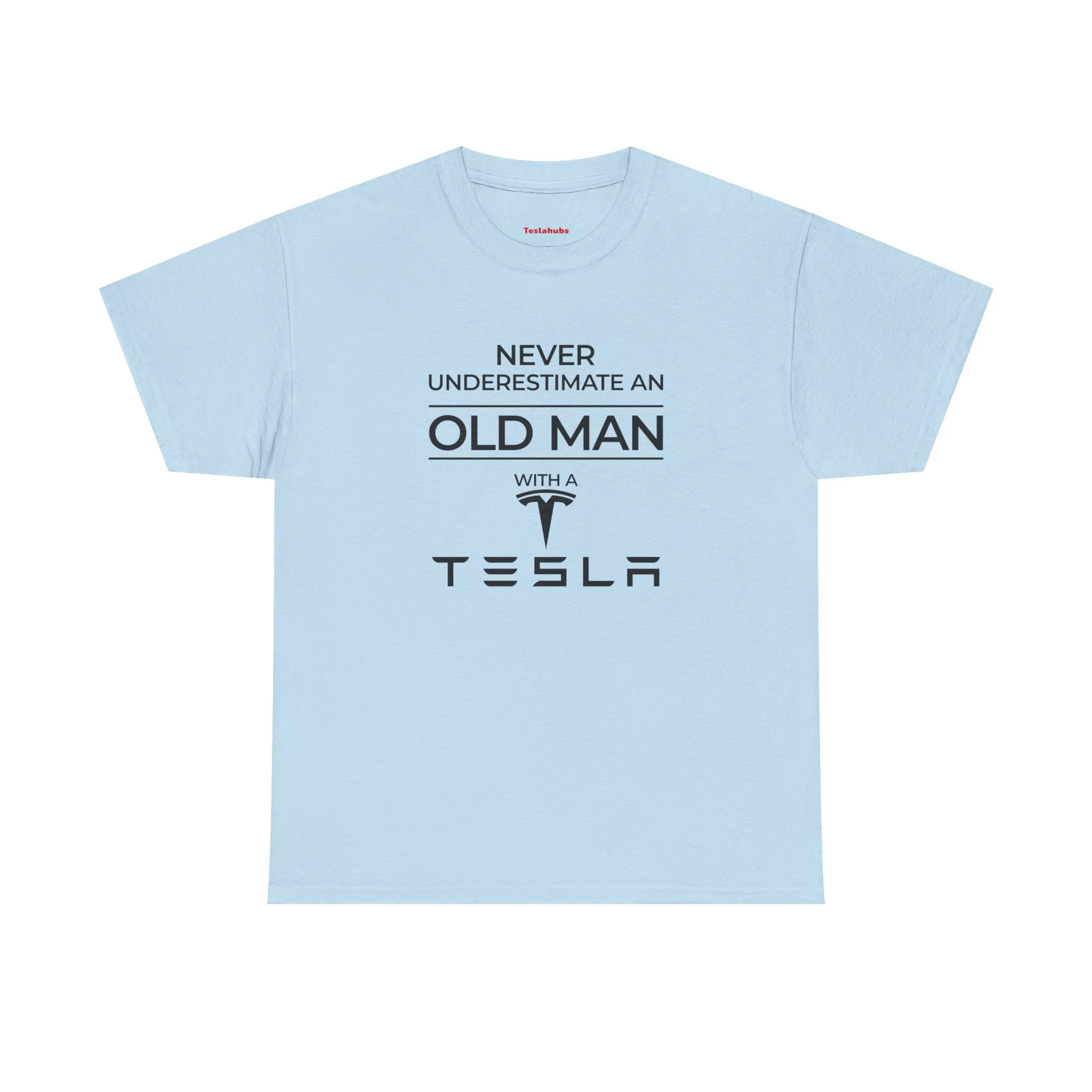 'Never Underestimate an Old Man with a Tesla' - T-Shirt - Image 6