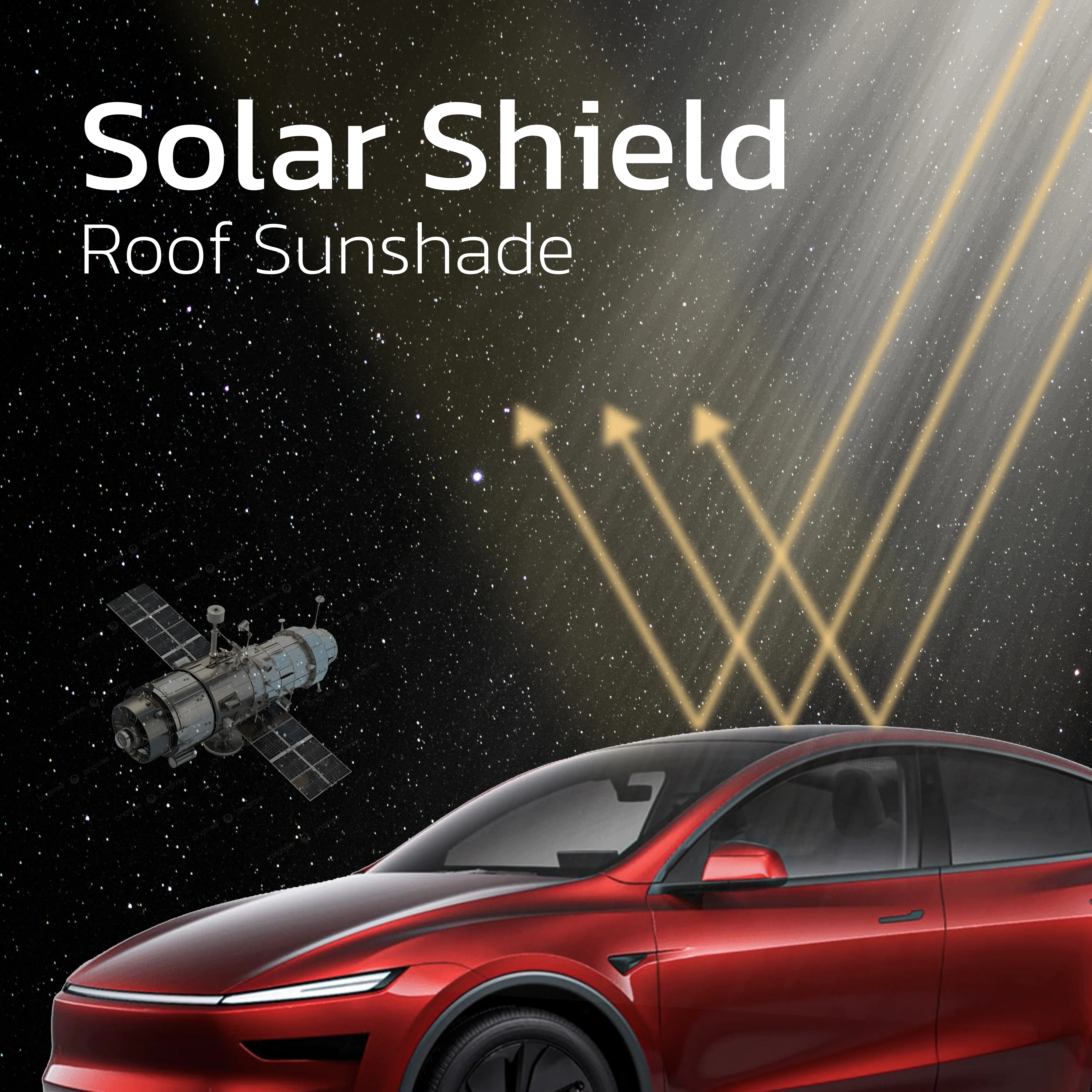 Teslahubs™ Solar Shield