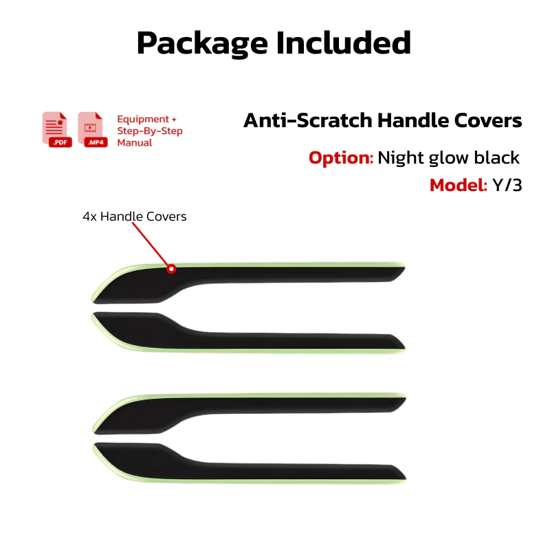 TeslaHubs™ Luminous Anti-Scratch Handle Covers - Image 12