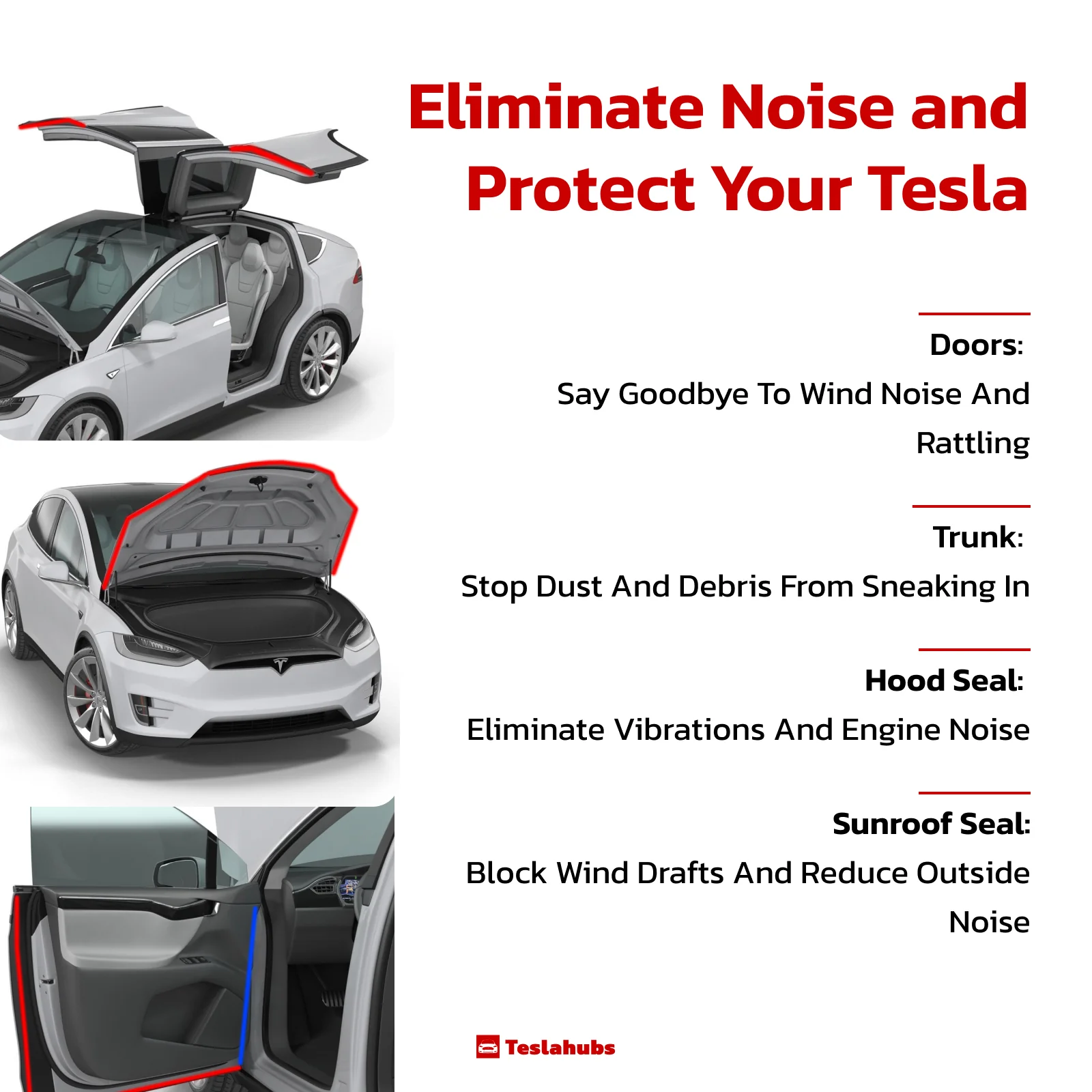 TeslaHubs™ Noize Proof Parts - Image 2