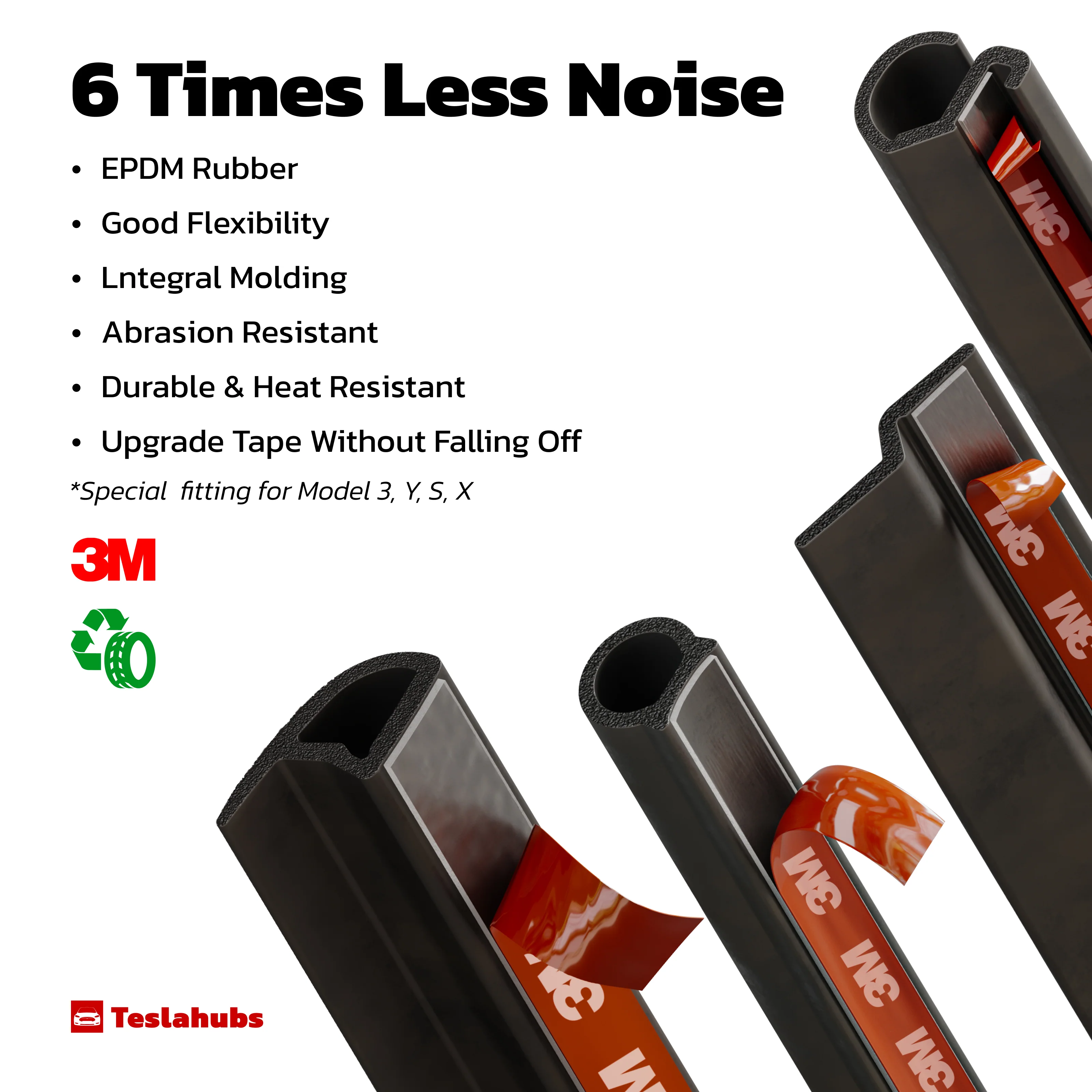 TeslaHubs™ ProGuard: Advanced Noise Reduction & Weatherproofing Kit - Image 8