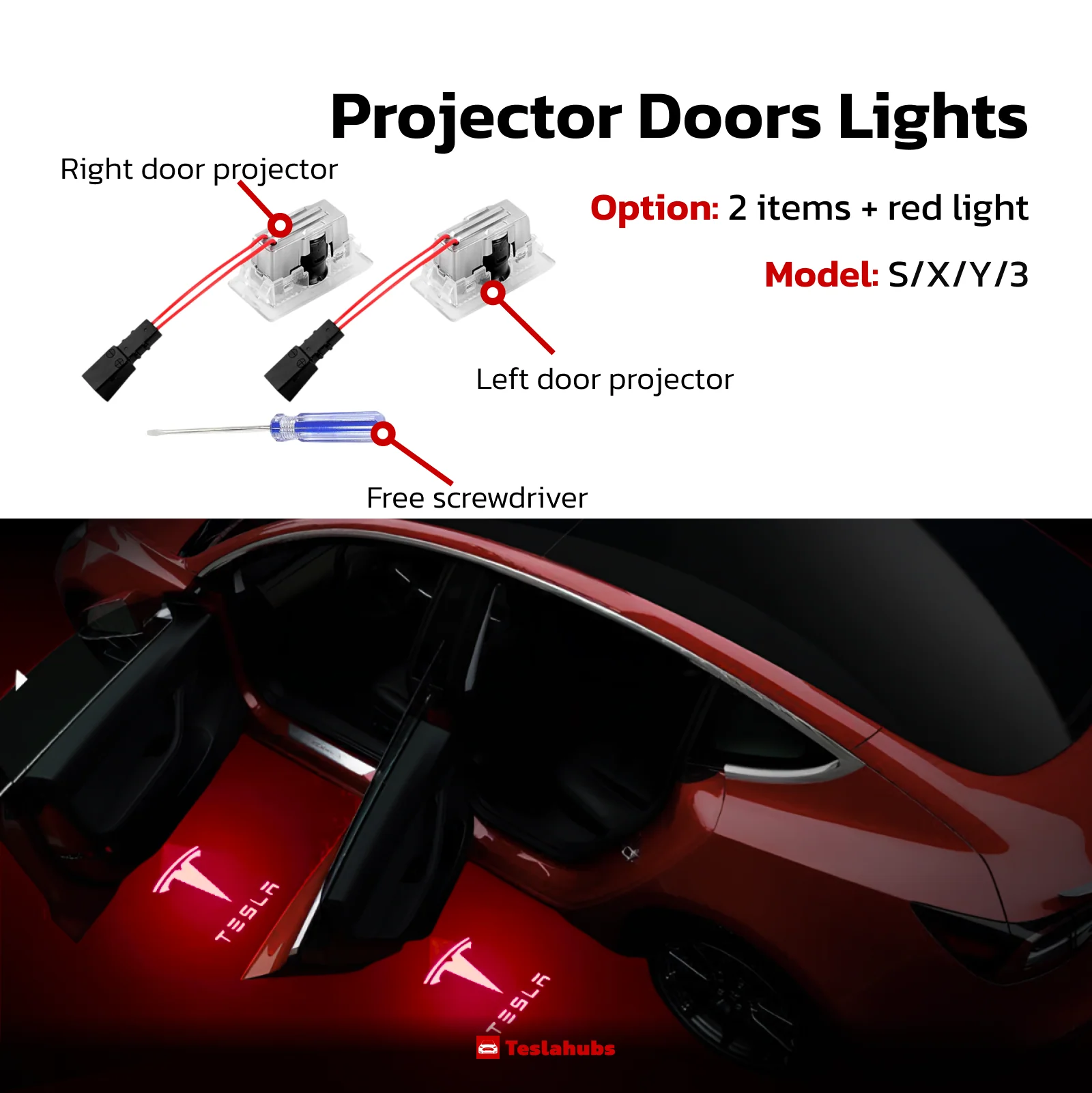 Teslahubs™ Projector Doors Lights - Image 12