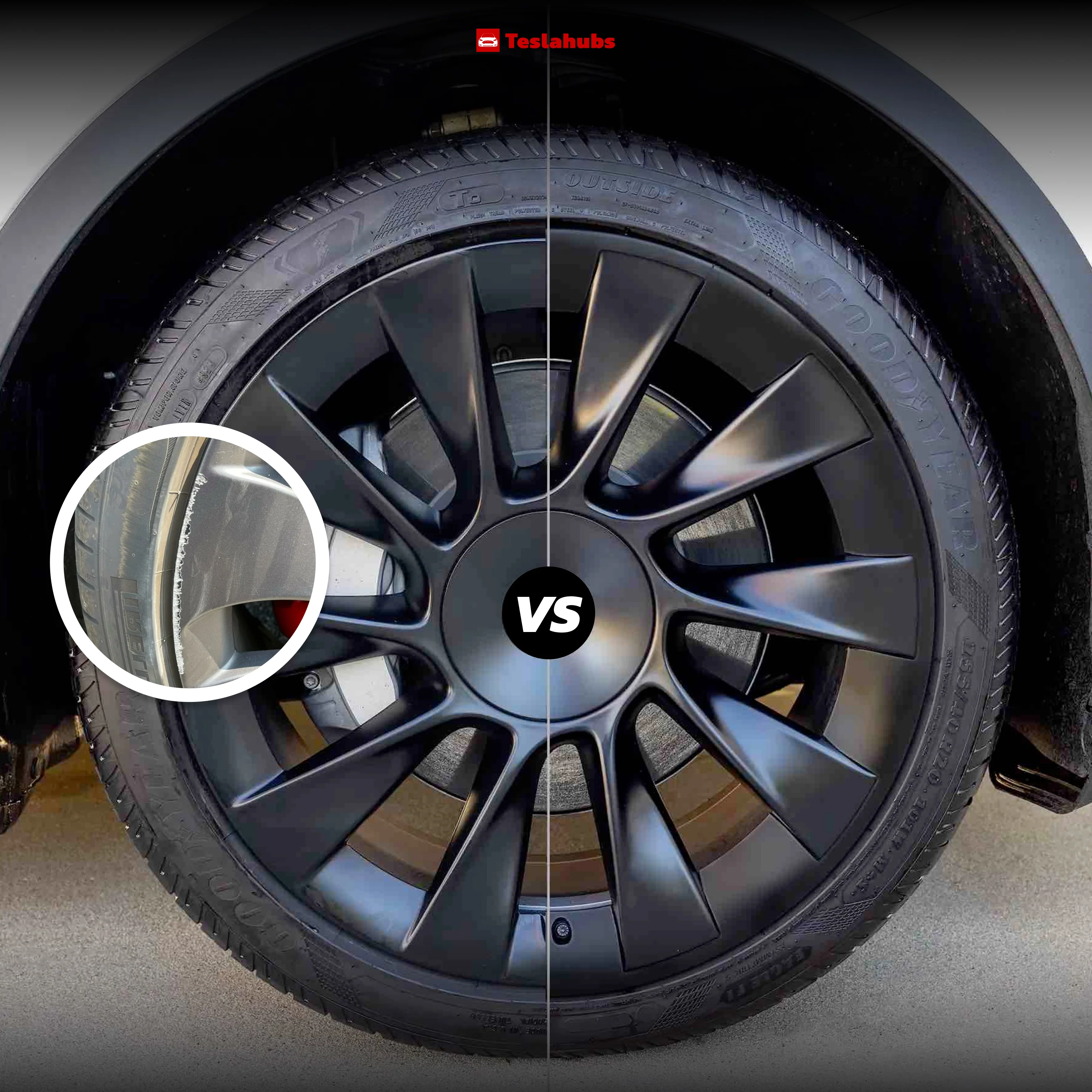 TeslaHubs™ Rim Shield Advanced Protection Kit For Model Y