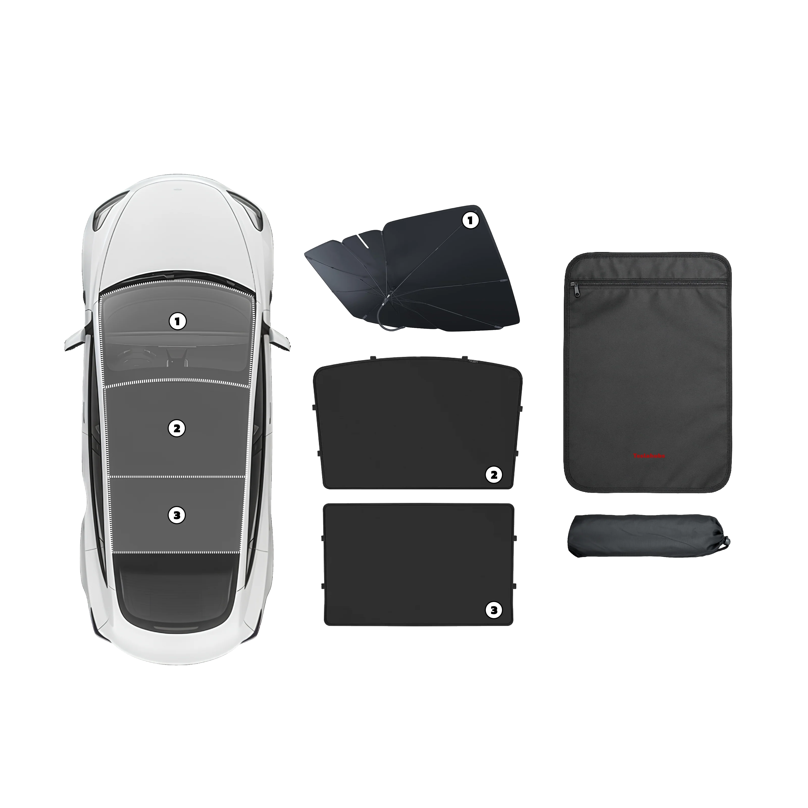 Teslahubs™ Roof Sunshade Pro Kit - Image 23