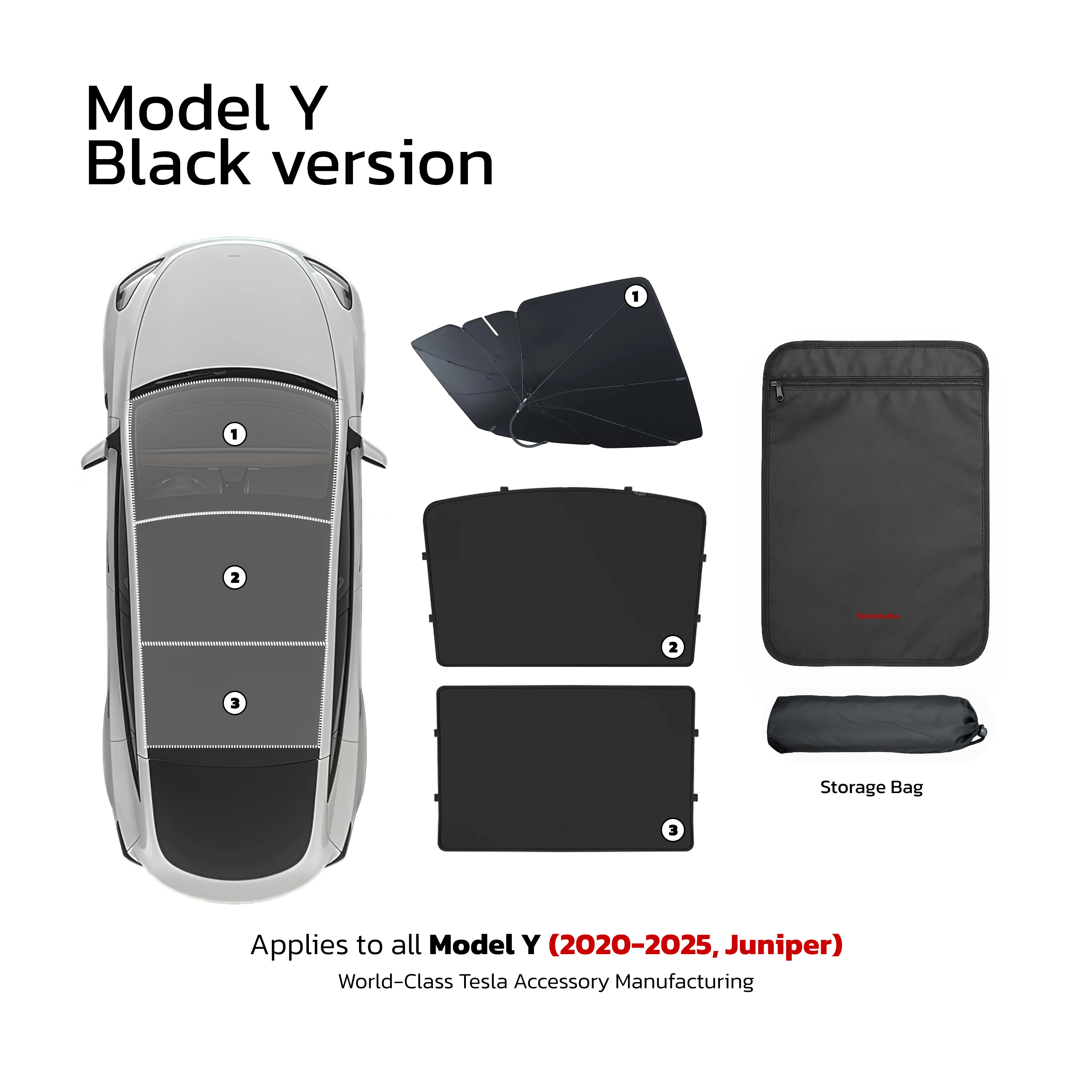 Teslahubs™ Roof Sunshade Pro Kit - Image 25