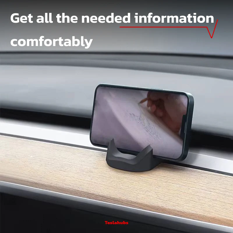 Teslahubs™ Silicon Dashboard Phone Holder - Image 4
