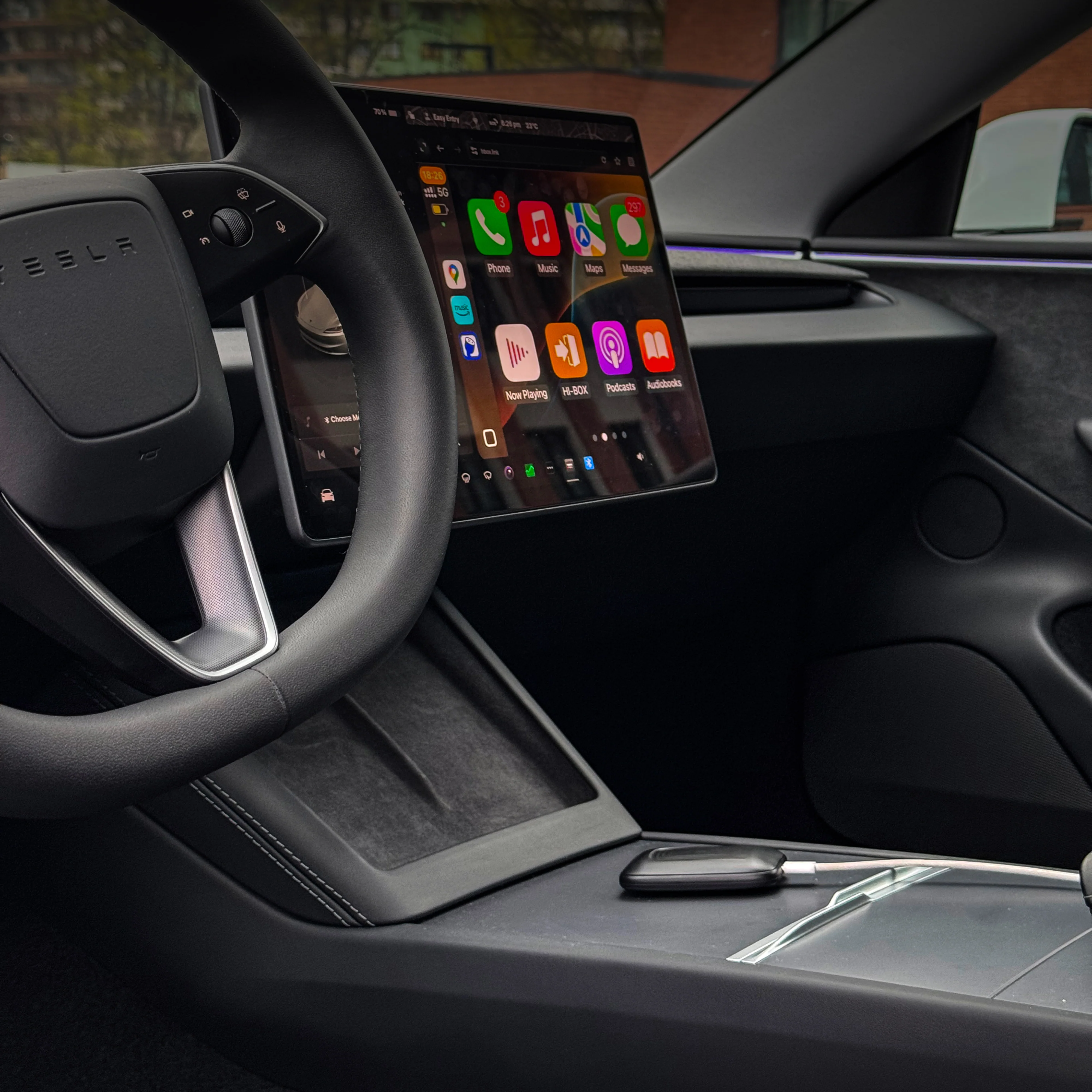 Teslahubs™ Space Box - CarPlay for Y, 3, S, X, Cybertruck, Juniper - Image 4