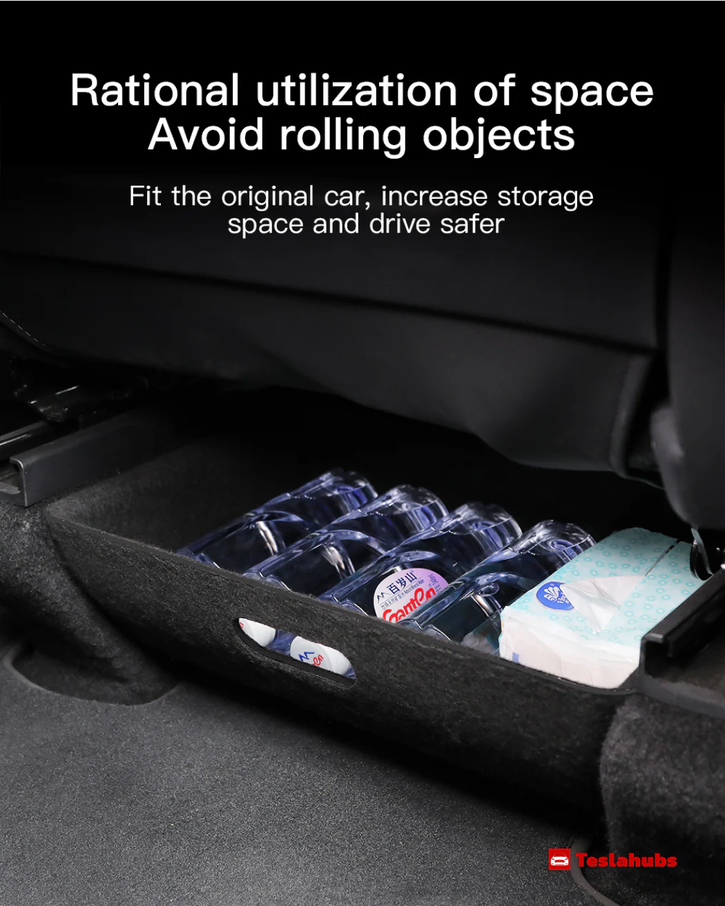 Teslahubs™ Under Seat Storage Drawer for Model Y - Image 10