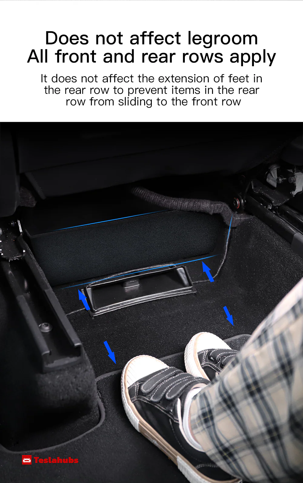 Teslahubs™ Under Seat Storage Drawer for Model Y - Image 12