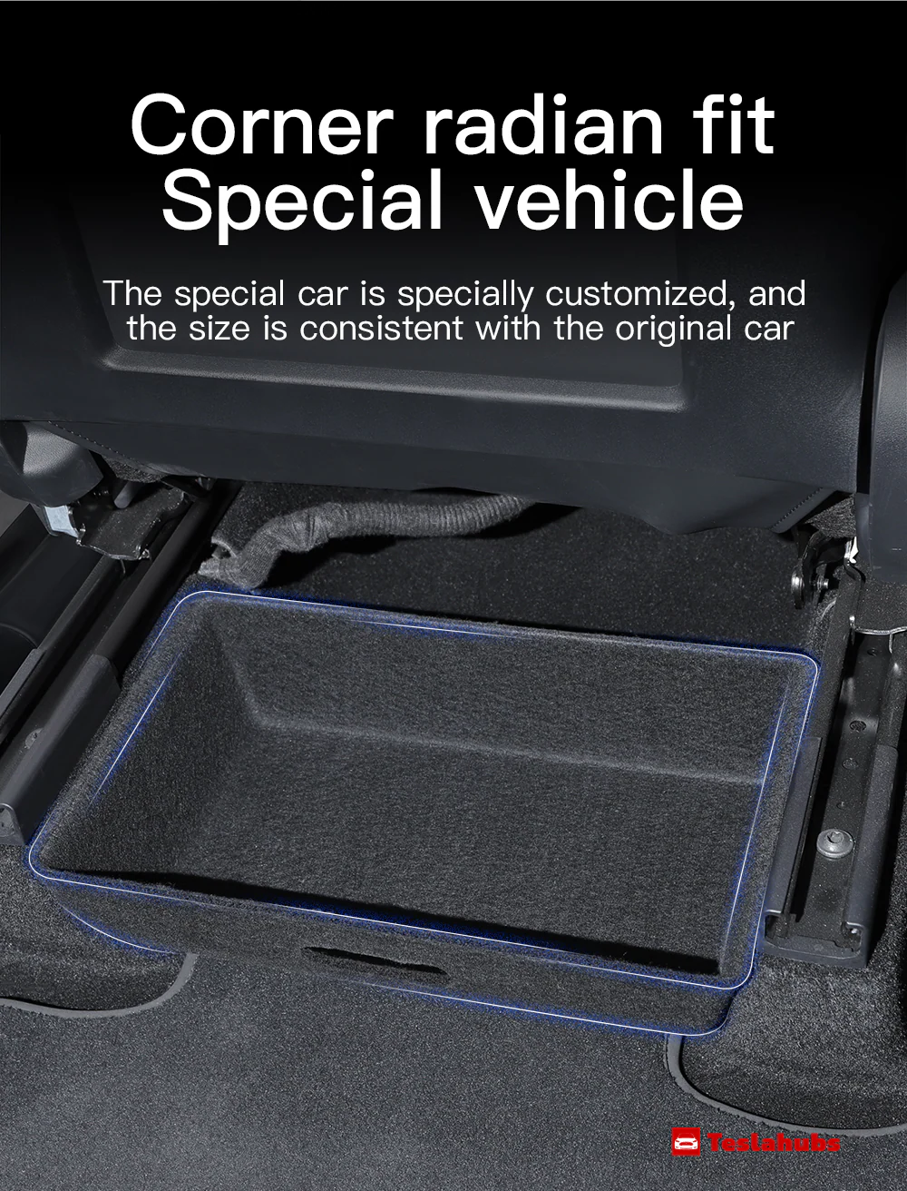 Teslahubs™ Under Seat Storage Drawer for Model Y - Image 9